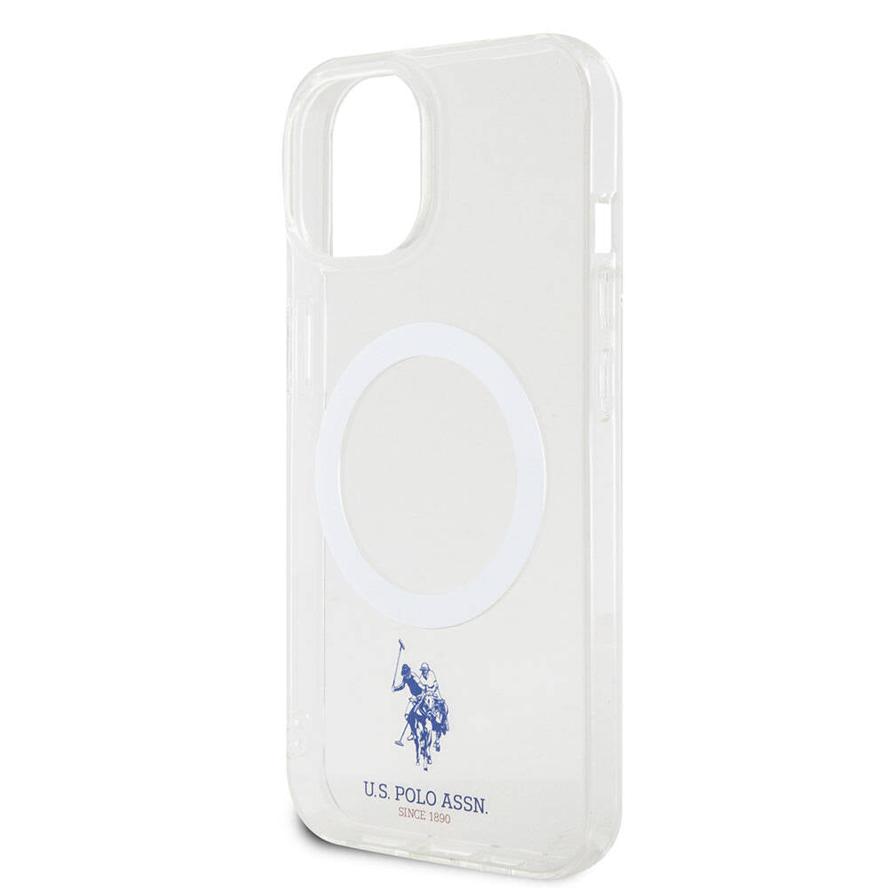 U.S. Polo Assn. iPhone 15 Orjinal Lisanslı Magsafe Şarj Özellikli Transparan Tasarım Telefon Kılıfı - 6 U.S. Polo Assn. iPhone 15 Orjinal Lisanslı Magsafe Şarj Özellikli Transparan Tasarım Telefon Kılıfı - 6